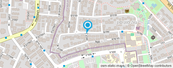 מפת הגעה אל יניסקי-רביד שלומית