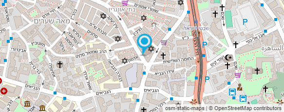 מפת הגעה אל הפירות ירושלים מפת הגעה אל הפירות ירושלים