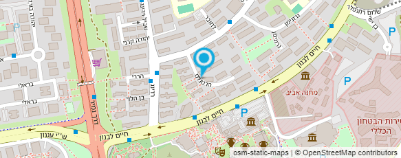 מפת הגעה אל פרופ' גולנדר אברהם