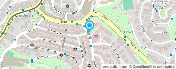 מפת הגעה אל אופטיקה משקפיים - אבדר בועז