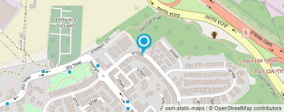 מפת הגעה אל הגן של יוכי