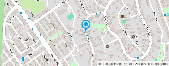 מפת הגעה אל הגן של רונית וחיים