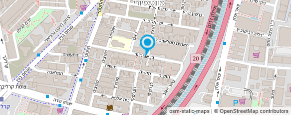 מפת הגעה אל טונר פלוס