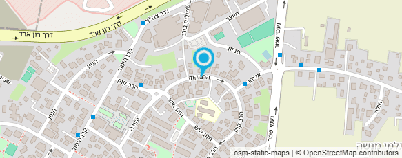 מפת הגעה אל גן פינוקי