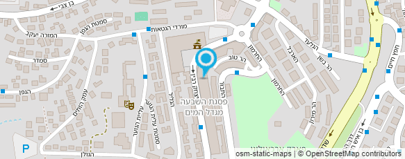 מפת הגעה אל חברת קדישא "ארץ חיים"