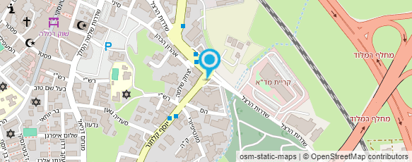 מפת הגעה אל הבית הפתוח - מרכז לדו קיום יהודי ערבי