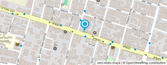 מפת הגעה אל חדרה אקספרס