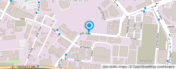 מפת הגעה אל בריסטול מאיירס סקוויב בע"מ