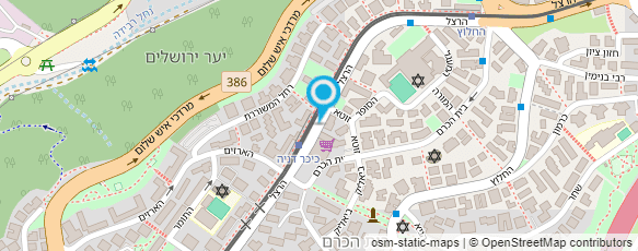 מפת הגעה אל איציק.קום - אולפני עריכה