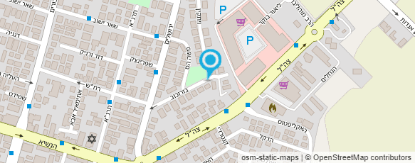 מפת הגעה אל עמוסי יואב - מורה לנהיגה