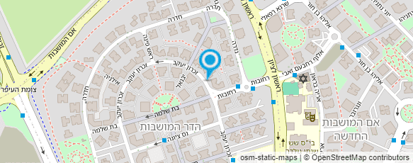 מפת הגעה אל מירוז גרונר עמית