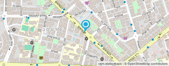 מפת הגעה אל בית הכנסת ע"ש הרב ברוך י.י. רבינוביץ זצ"ל