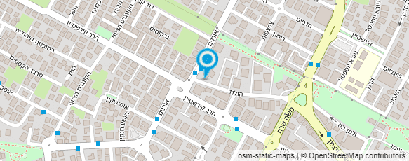 מפת הגעה אל רקוביצקי מנחם