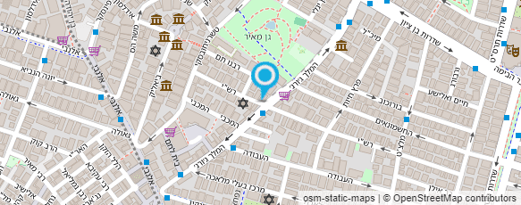 מפת הגעה אל תריסי רש"י