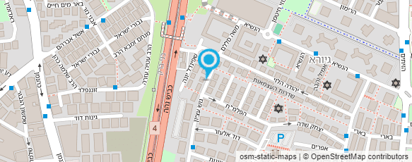 מפת הגעה אל חני גרוס - מאפרת