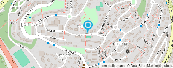 מפת הגעה אל תפארת מעלות