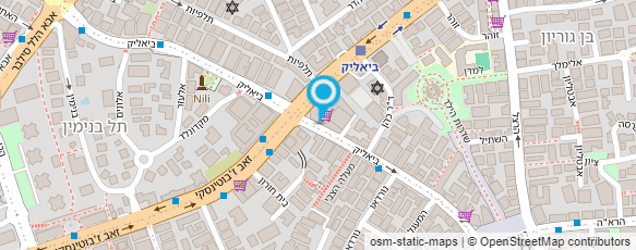 מפת הגעה אל שופרסל שלי