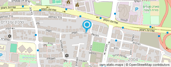 מפת הגעה אל משה אהרון - קורת גג