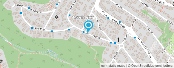 מפת הגעה אל אבן - חן יפה