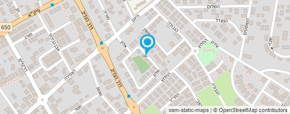 מפת הגעה אל מושנוב ברכה - יעוץ התפתחותי