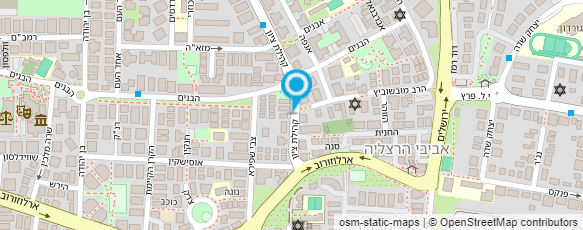 מפת הגעה אל האולפן הקלאסי