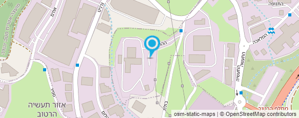 מפת הגעה אל ועד הדתי האזורי "אבן העזר"