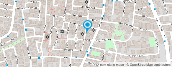 מפת הגעה אל היכל טוביה