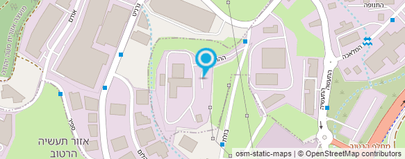 מפת הגעה אל אגודת הפלחה "מבואות ירושלים" אגודה חקלאית שתופית בע"מ