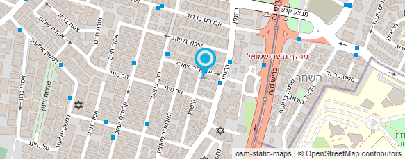 מפת הגעה אל ישיחנה ייעוץ להורים ומתבגרים