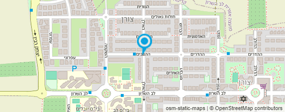 מפת הגעה אל גן אביב