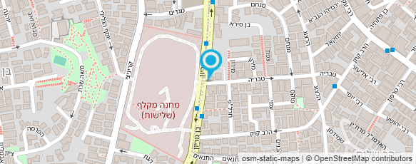 מפת הגעה אל מוניות כנפי נשרים