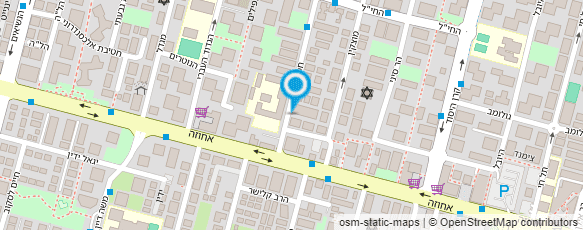 מפת הגעה אל גן דפנה