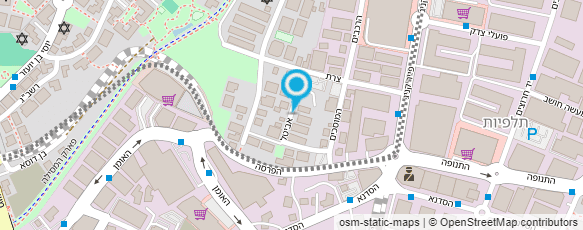 מפת הגעה אל בוני ירושלים - הנדסה אזרחית