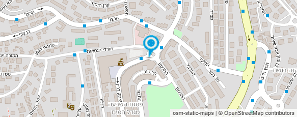 מפת הגעה אל הראל דודי חשמל ושמש