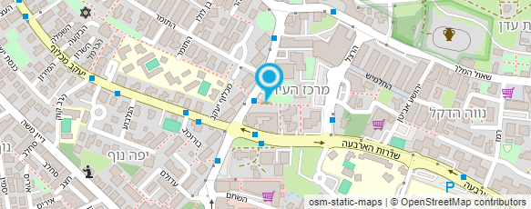 מפת הגעה אל אסולין אברהם