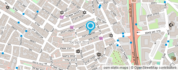 מפת הגעה אל יד עזרה ושולמית מפת הגעה אל יד עזרה ושולמית