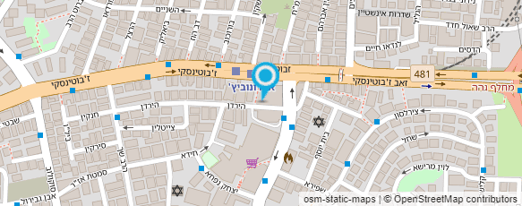 מפת הגעה אל מטב עמותה לשרותי טיפול ורווחה