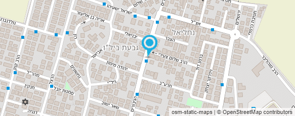 מפת הגעה אל גן רחל