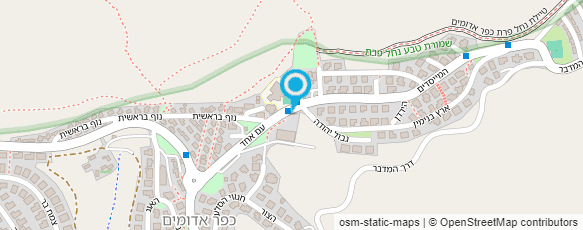 מפת הגעה אל "אתגר במדבר"