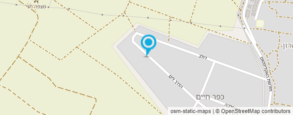 מפת הגעה אל קדם חגית