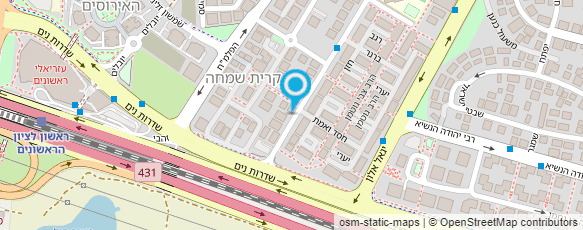 מפת הגעה אל רייף את רייף משרד עו"ד ונוטריון