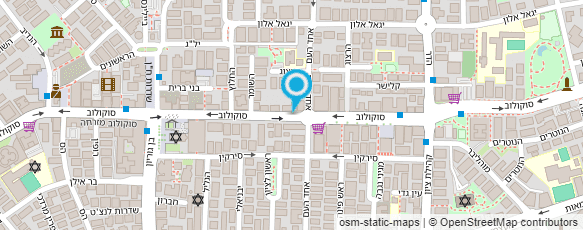 מפת הגעה אל רק בשמחות