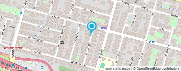 מפת הגעה אל איציק חברוני