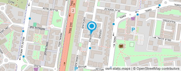 מפת הגעה אל מעצב השיער גילי אזולאי