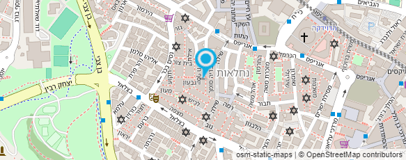 מפת הגעה אל כולל זכרון שלמה וחיים