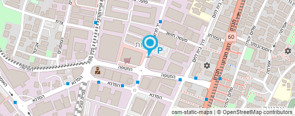 מפת הגעה אל אקי"ם ירושלים