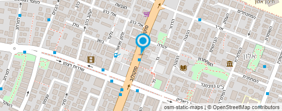 מפת הגעה אל פיטנס