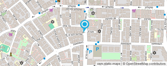 מפת הגעה אל הלפרין הרב ישראל