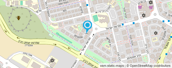 מפת הגעה אל גן קטנטלי