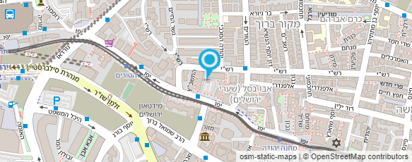 מפת הגעה אל מוסדות אהבת מרדכי